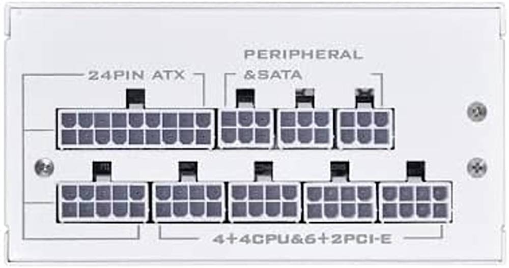 Lian LI SP 850 Watts 80+ Gold SFX مصدر طاقة للألعاب - أبيض Lian LI SP 850 Watts 80+ Gold SFX مصدر طاقة للألعاب - أبيض